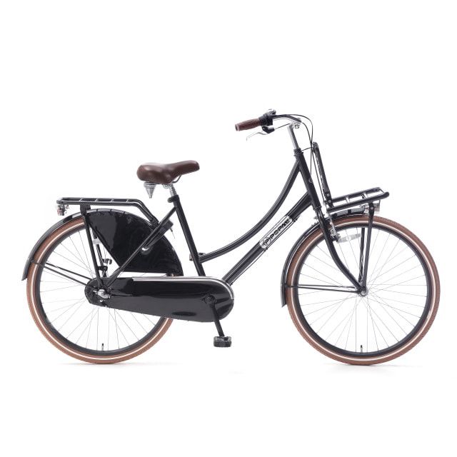 Popal Daily Dutch 3 Versnellingen 26 inch Glans Zwart